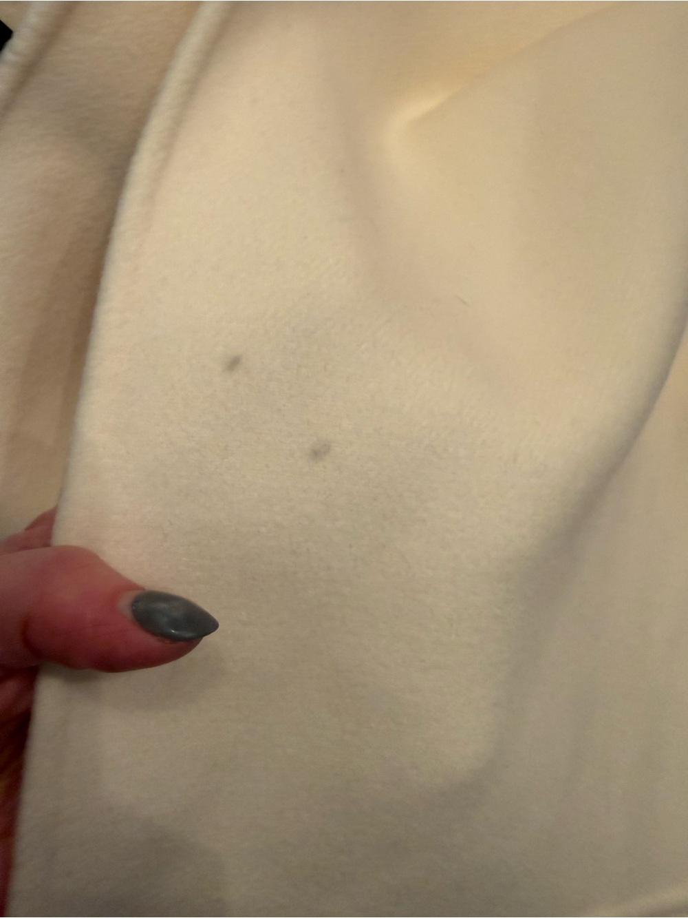Mackage Cream Hooded Cape Coat - Picture 8 of 9